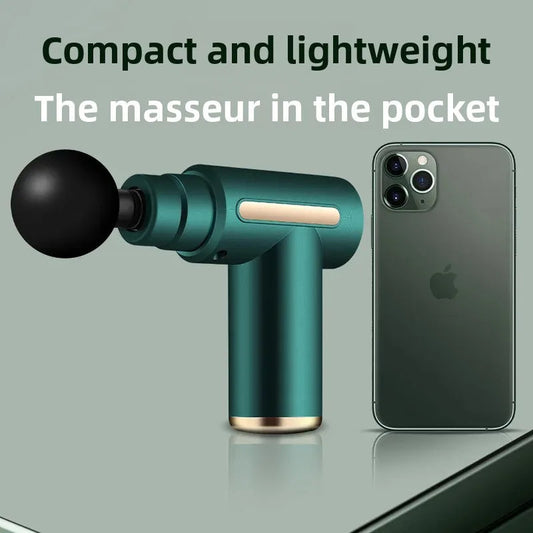 Mini Portable Massage Gun β Compact Handheld Relaxation & Gym Recovery Device