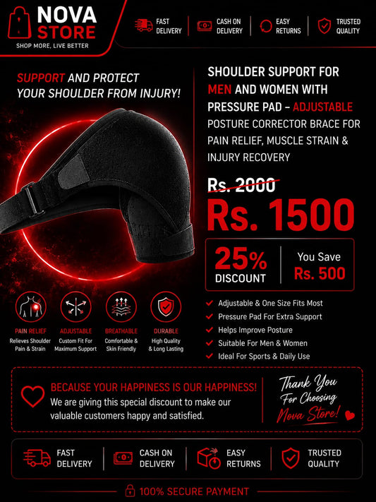 Shoulder Support Brace – Premium Protection & Comfortable Fit