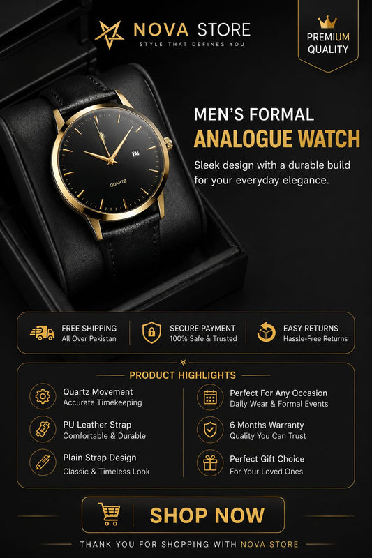 Men's Formal Analogue Watch