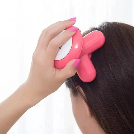 Portable Handheld Muscle Relaxation & Massage Device β Travel-Friendly Therapy Tool (Random Color)